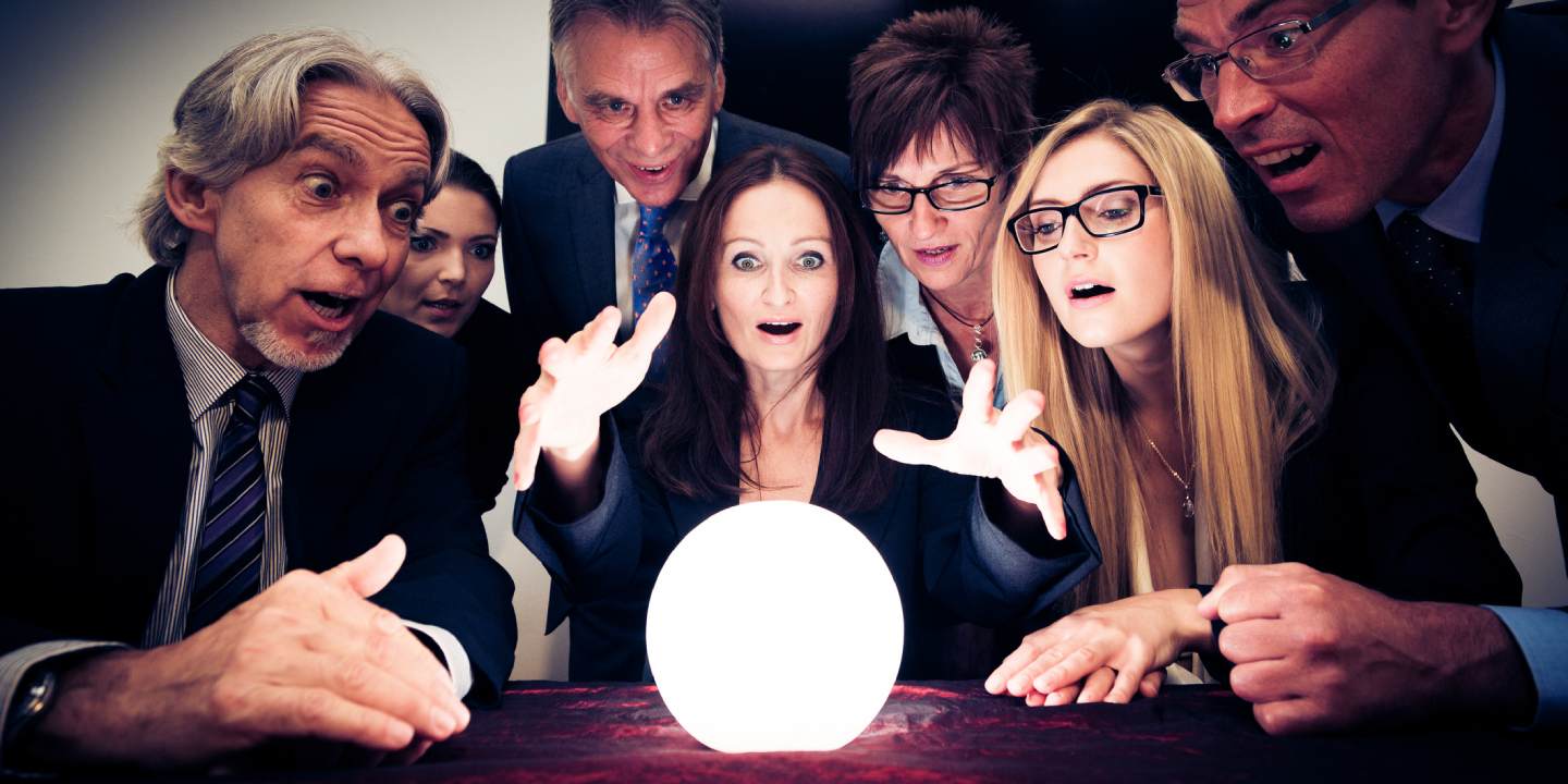 Crystal ball gazing and car crash interviews!