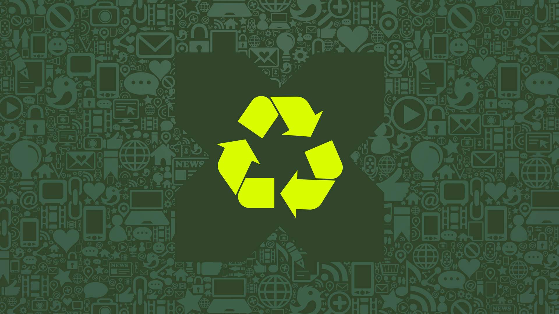 ‘Green’ content – reduce, reuse, recycle
